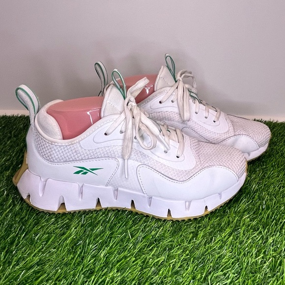 Reebok Sneakers green and white - Picture 3 of 7